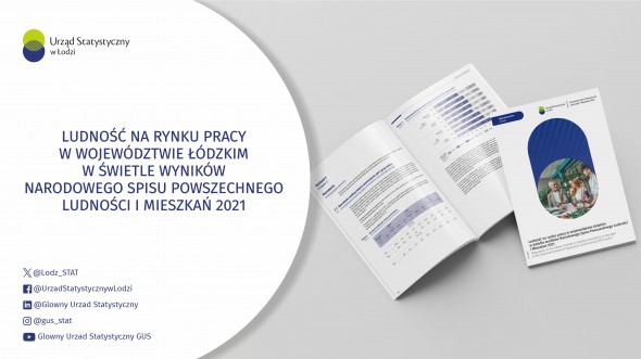 Ludność na rynku pracy w województwie łódzkim w świetle wyników Narodowego Spisu Powszechnego Ludności i Mieszkań 2021