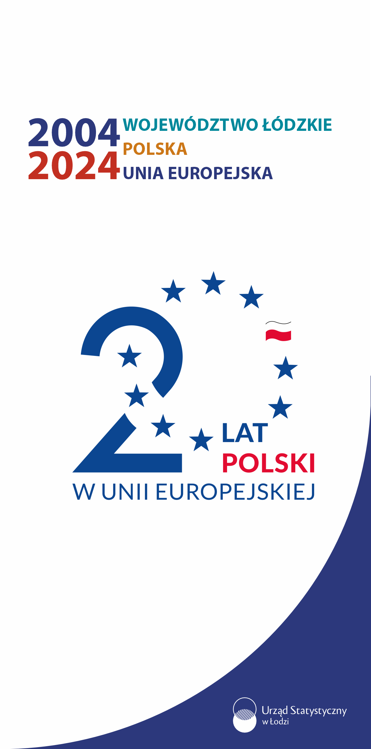 Folder 20 lat w UE - okładka