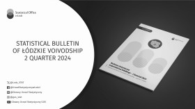 Statistical Bulletin of Łódzkie Voivodship 2 quarter 2024