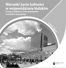 Living conditions of the population in the Łódzkie Voivodship.Edition 2023