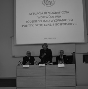 Konferencja Sytuacja demograficzna województwa łódzkiego jako wyzwanie dla polityki społecznej i gospodarczej