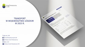 Transport w województwie łódzkim w 2023 r.