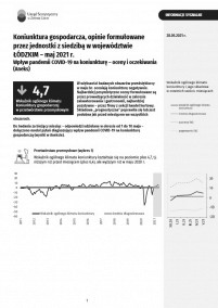 Koniunktura gospodarcza w maju 2021 r.