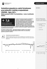 Koniunktura gospodarcza w lipcu 2021 r.