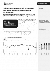 Koniunktura gospodarcza w lipcu 2023 r.