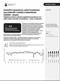 Koniunktura gospodarcza w sierpniu 2023 r.