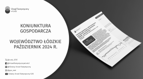 Koniunktura gospodarcza w październiku 2024 r.