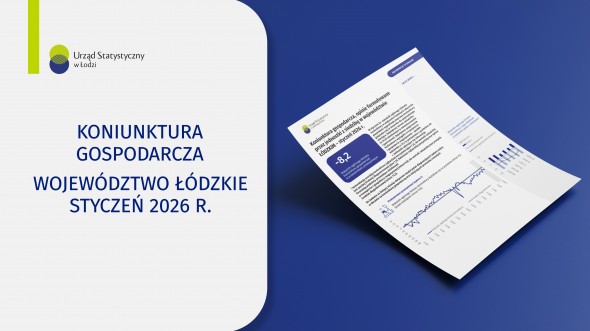 Koniunktura gospodarcza w województwie łódzkim w styczniu 2026 r.