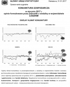 Koniunktura gospodarcza w styczniu 2017 r.