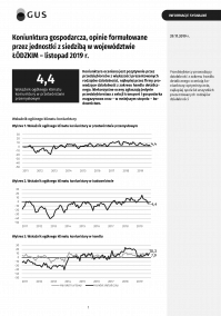 Koniunktura gospodarcza w listopadzie 2019 r.