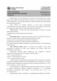 Popyt na pracę w województwie łódzkim w 2014 r.