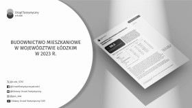Budownictwo mieszkaniowe w województwie łódzkim w 2023 r.