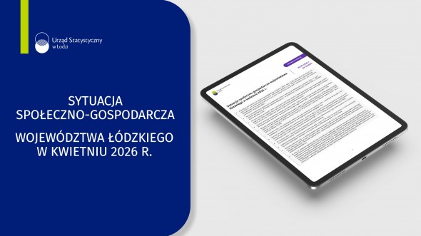 Sytuacja społeczno-gospodarcza województwa łódzkiego w kwietniu 2026 r.
