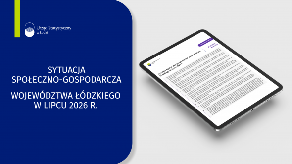 Sytuacja społeczno-gospodarcza województwa łódzkiego w lipcu 2026 r.