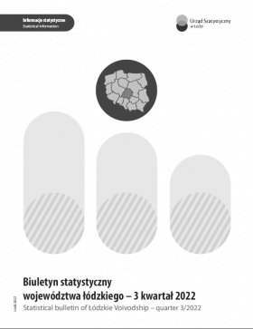 Biuletyn Statystyczny Województwa Łódzkiego - trzeci kwartał 2022 r.