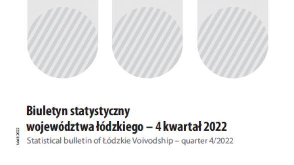 Biuletyn Statystyczny Województwa Łódzkiego - czwarty kwartał 2022 r.