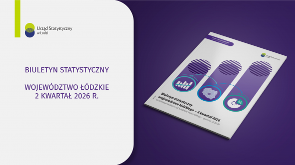 Biuletyn Statystyczny Województwa Łódzkiego - 2 kwartał 2026 r.