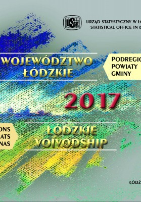 Województwo Łódzkie 2017 - podregiony, powiaty, gminy