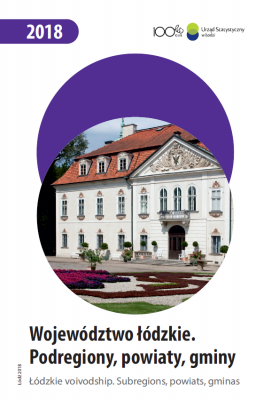Województwo Łódzkie 2018 - podregiony, powiaty, gminy