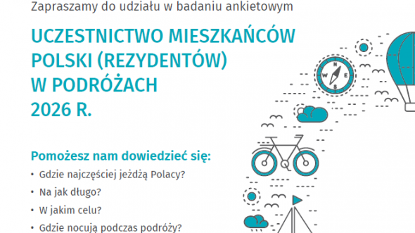 Badanie uczestnictwa mieszkańców Polski (rezydentów) w podróżach 1-20 kwietnia 2026 r.