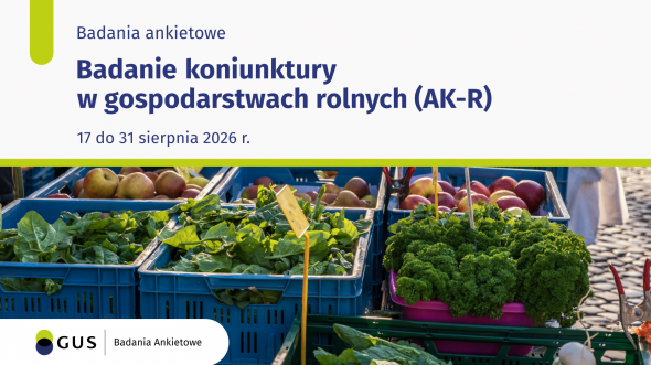 Badanie Koniunktury w Gospodarstwach Rolnych AK-R 2026