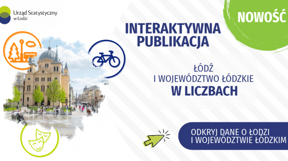 Łódż i Województwo łódzkie w liczbach - interaktywna publikacja